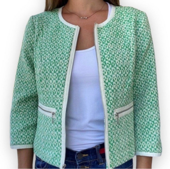 CAbi Jackets & Blazers - CAbi Clover Cropped Blazer